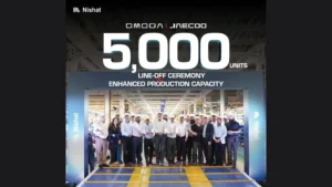 nishat-group-celebrates-5000-units-milestone-for-omoda-jaecoo-in-pakistan